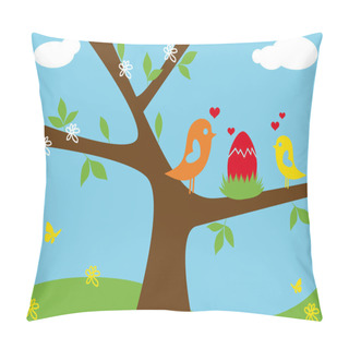 Personality  Easter Card Pillow Covers