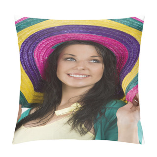 Personality  The Sombrero Colored Pillow Covers
