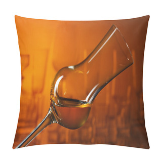 Personality  Glass Of Grappa  Pillow Covers
