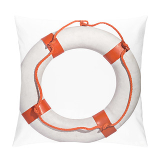 Personality  Life Preserver With Red Rope Pillow Covers