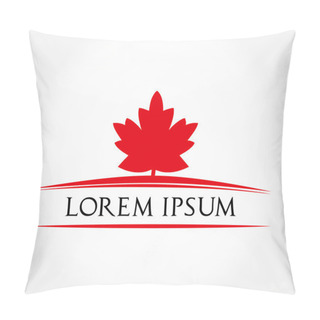 Personality  Maple Leaf Symbol Pillow Covers