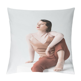 Personality  Gorgeous Retro Styled Girl Pillow Covers