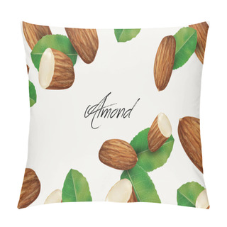 Personality  Almond And Leaf Element Pillow Covers