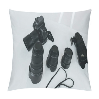 Personality  Digital Camera With Lenses Pillow Covers