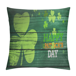 Personality  Composite Image Of Patricks Day Greeting Pillow Covers
