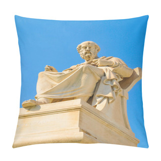 Personality  Statue Of Socrates Pillow Covers