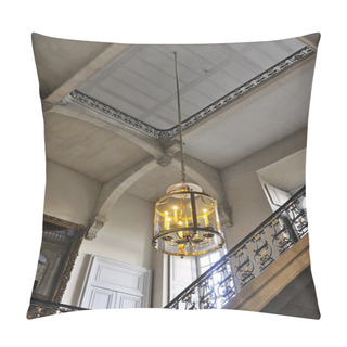 Personality  A Monumental Staircase Of The Palace Of Versailles Pillow Covers