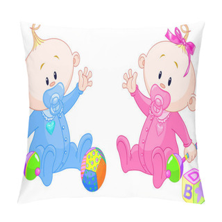 Personality  Sweet Twins Pillow Covers