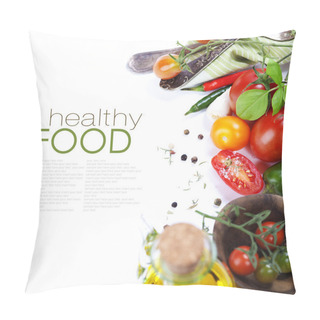 Personality  Fresh Organic Tomatoes Pillow Covers