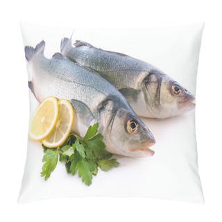 Personality  Seabass, Dicentrarchus Labrax Pillow Covers