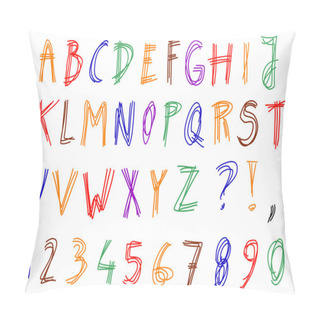 Personality  Alphabet Set Pillow Covers