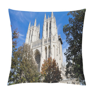 Personality  Washington National Cathedral, DC, United States Pillow Covers