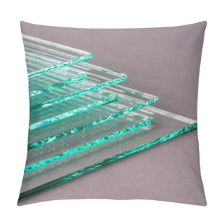 Personality  Sheets Of Factory Manufacturing Tempered Clear Float Glass Panels Cut To Size Pillow Covers