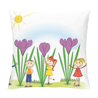 Personality  Happy Kids Pillow Covers