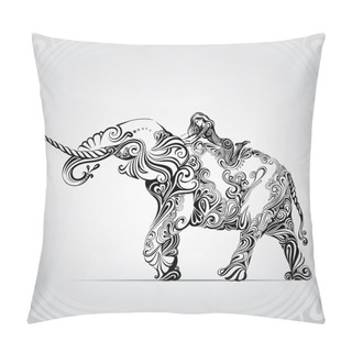 Personality  Walk Astride An Elephant Pillow Covers