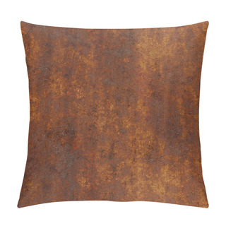 Personality  Seamless Old Rusty Metal. Pillow Covers