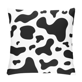 Personality  Seamless Pattern Cow Skin Pillow Covers