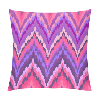 Personality  Seamless Ikat Wallpaper.  Pillow Covers