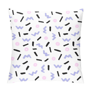 Personality  Hand Drawn Retro Seamless Pattern Pillow Covers