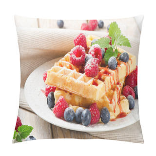 Personality  Waffles Pillow Covers