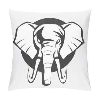 Personality  Illustration Of Elephant Symbol Pillow Covers