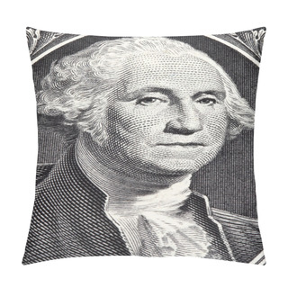 Personality  George Washington From US One Dollar Bil Pillow Covers