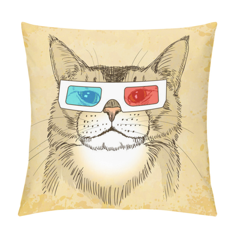 Personality  The Cinema Cat pillow covers