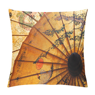 Personality  Sunshade With Thai Ornament Pillow Covers