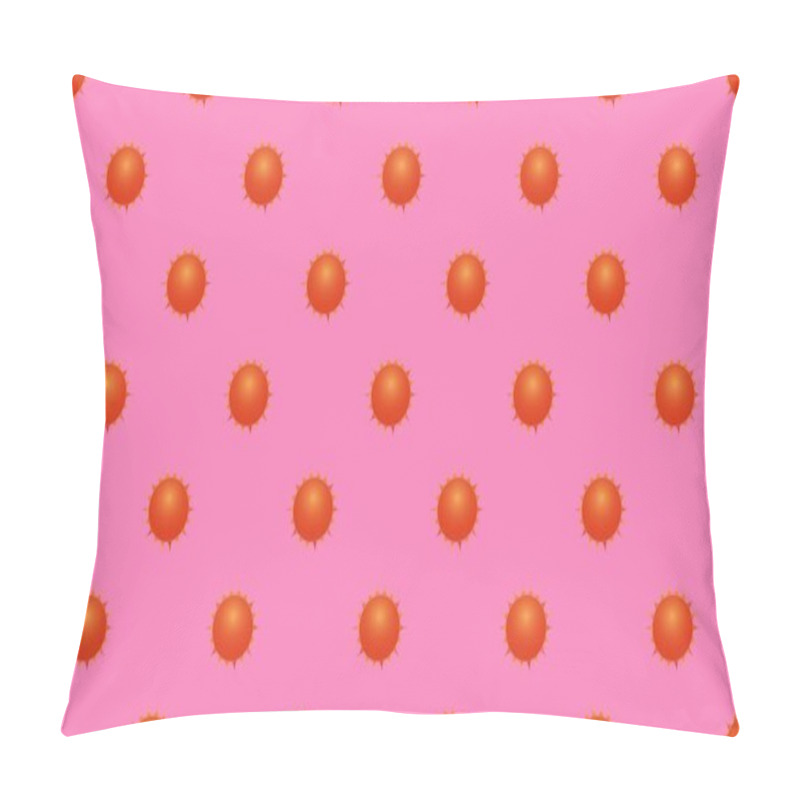 Personality  Colored background with different accessories pillow covers