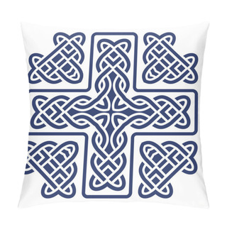 Personality  Celtic Knot Cross Vector Pillow Covers