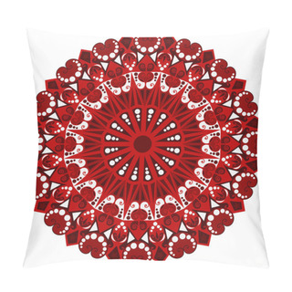 Personality  Round Ethnic Pattern Pillow Covers
