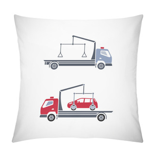 Personality  Tow Truck Pillow Covers
