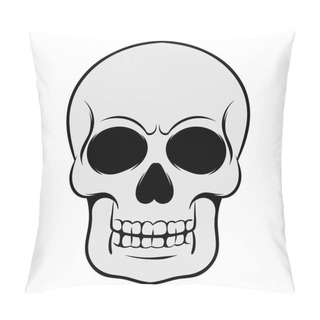 Personality  Skull Icon, Icon Cartoon Pillow Covers