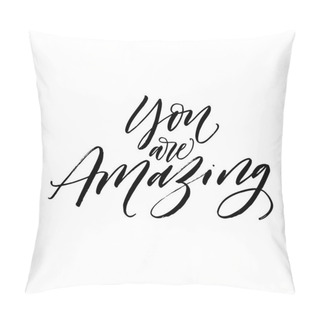 Personality  You Are Amazing Card.  Pillow Covers