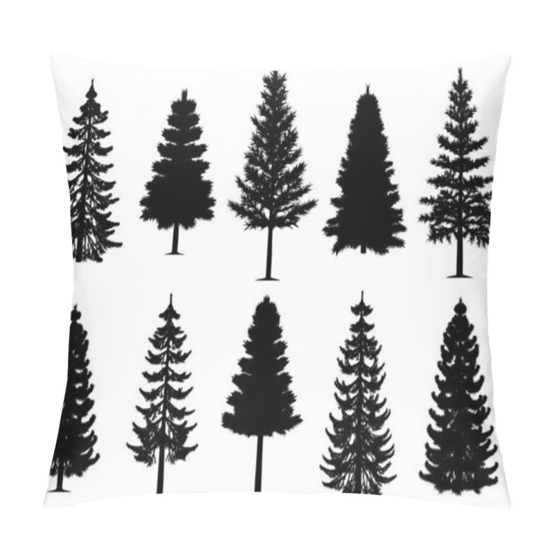 Personality  Pine Fir Trees Collection Pillow Covers
