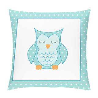 Personality  Sleeping Owl. Applique. Patchwork. Pattern. Pillow Covers