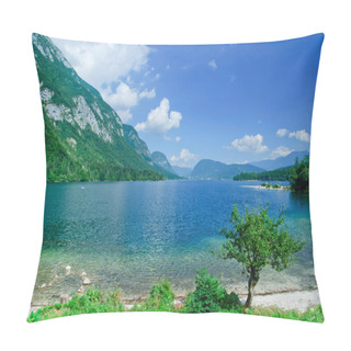 Personality  Lake Bohinj. Slovenia Pillow Covers