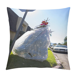 Personality  Discarded Christmas Tree  Pillow Covers