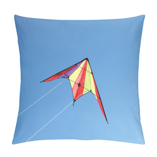 Personality  Nice Kite Flying Colors Against The Blue Sky Pillow Covers