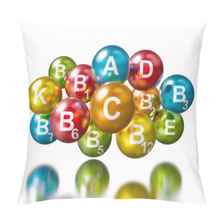 Personality  Vitamins Pillow Covers