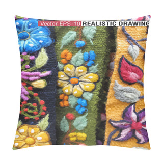 Personality  South America Indian Woven Fabrics Pillow Covers