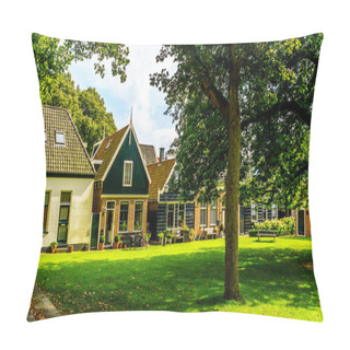 Personality  Historic Architecture In The Town Of Middenbeemster In The Beemster Polder In The Netherlands Pillow Covers