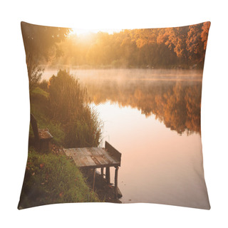 Personality  Autumn Lake Pillow Covers