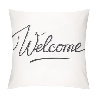 Personality  Welcome Lettering Pillow Covers