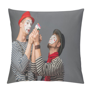 Personality  Two Clowns Pillow Covers