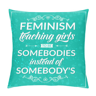 Personality  Vector Typography Poster , Card Or T-shirt Design. Pillow Covers