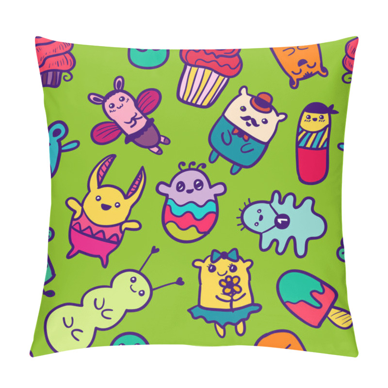 Personality  Doodle vector illustration pillow covers