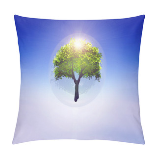 Personality  Tree In A Bubble Pillow Covers