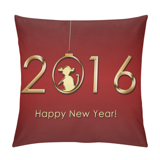 Personality  Happy New Year 2016 . Year Of The Monkey Pillow Covers