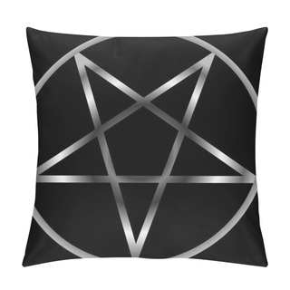Personality  Silver Pentacle Pillow Covers